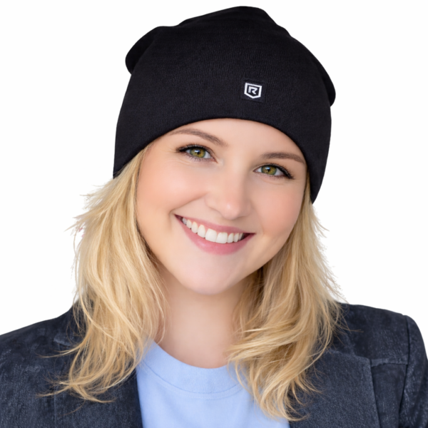 Shielding Silver Slouch Beanie Hat EMF Protection Shield Your Brain Shielding Silver Slouch Beanie Hat EMF Protection Shield Your Brain