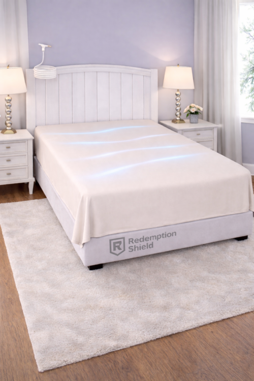 Shielding Grounding Earthing Bed Sheet | Anti-Inflammation | EMF Protection | Better Health from Earthing. Best Earthing products.