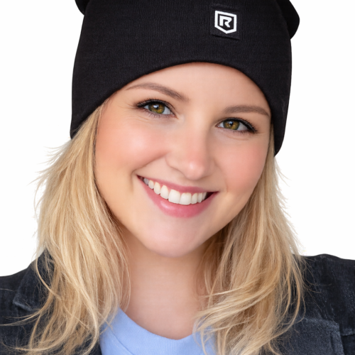 Home 18 Shielding Silver Slouch Beanie Hat EMF Protection Shield Your Brain