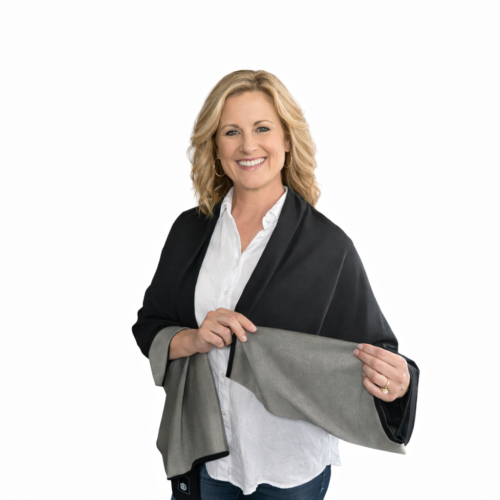 Shielding Faraday Silver Cotton Shawl | 5G | EMF Protection | Faraday Fabrics | EMF Scarf | EMF Thyroid Protection Shielding Faraday Silver Cotton Shawl | 5G | EMF Protection | Faraday Fabrics | EMF Scarf | EMF Thyroid Protection