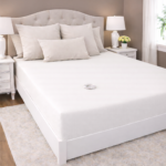 Redemption Shield Earthing Grounding Bed Sheet Fitted Sheet Beige in Color, with Grounding Cord. Earthing Products. Redemption Shield Earthing Grounding Bed Sheet Fitted Sheet Beige in Color, with Grounding Cord. Earthing Products.
