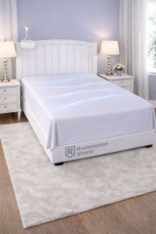 Shielding Grounding Earthing Bed Sheet | Anti-Inflammation | EMF Protection | Better Health from Earthing. Best Earthing products.