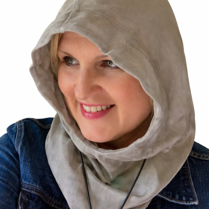 Shielding Silver Canopy Hood |Radio frequencies | EMF Protection | 5G EMF Radiation | Faraday Protection Products | Faraday Cage. EMF Blocking from Cell Tower.