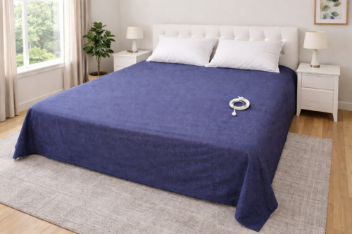 Shielding Stainless Steel Fabric Flat Sheet EMF Protection | Faraday Fabric | Cell Phone Dangers | 5G Protection.