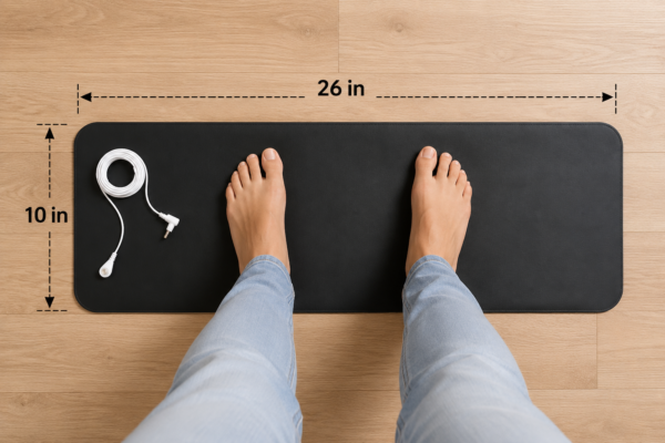 Grounding Computer or Foot Mat for Better Health 26x10in Grounding Computer or Foot Mat for Better Health 26x10in