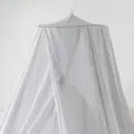 100% Silver Spun Cotton Bed Canopy | EMF Protection | Radio frequencies | 5G EMF Radiation | Faraday Protection Products | Faraday Cage. EMF Blocking from Cell Tower.