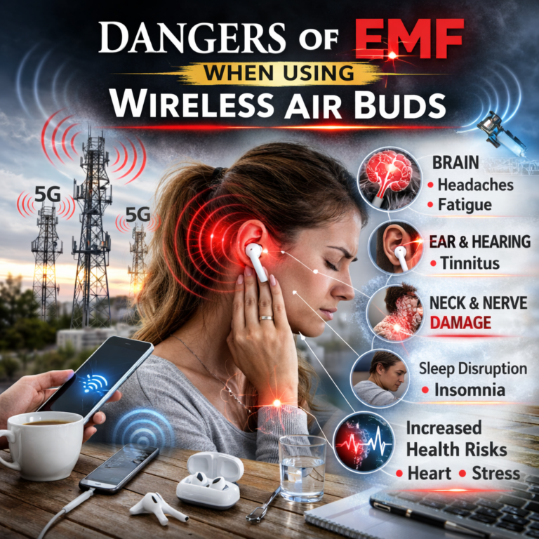 Dangers of EMF When Using Wireless Air Buds 2 Dangers of EMF When Using Wireless Air Buds