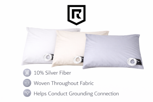 Shielding Grounding Earthing Pillowcases | Anti-Inflammation | EMF Protection | Better Health from Earthing. Best Earthing products.