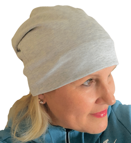 Shielding Silver Slouch Beanie Hat EMF Protection Shielding Silver Slouch Beanie Hat EMF Protection