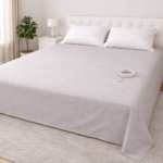 Redemption Shield 35% Silver Fabric Flat Sheet for Travel or Home. Grounding Cord Included. 7x7ft Redemption Shield 35% Silver Fabric Flat Sheet for Travel or Home. Grounding Cord Included. 7x7ft