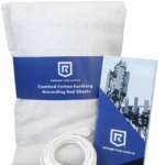 Redemption Shield Earthing Grounding Bed Sheet Fitted Sheet Beige in Color, with Grounding Cord. Earthing Products. Redemption Shield Earthing Grounding Bed Sheet Fitted Sheet Beige in Color, with Grounding Cord. Earthing Products.