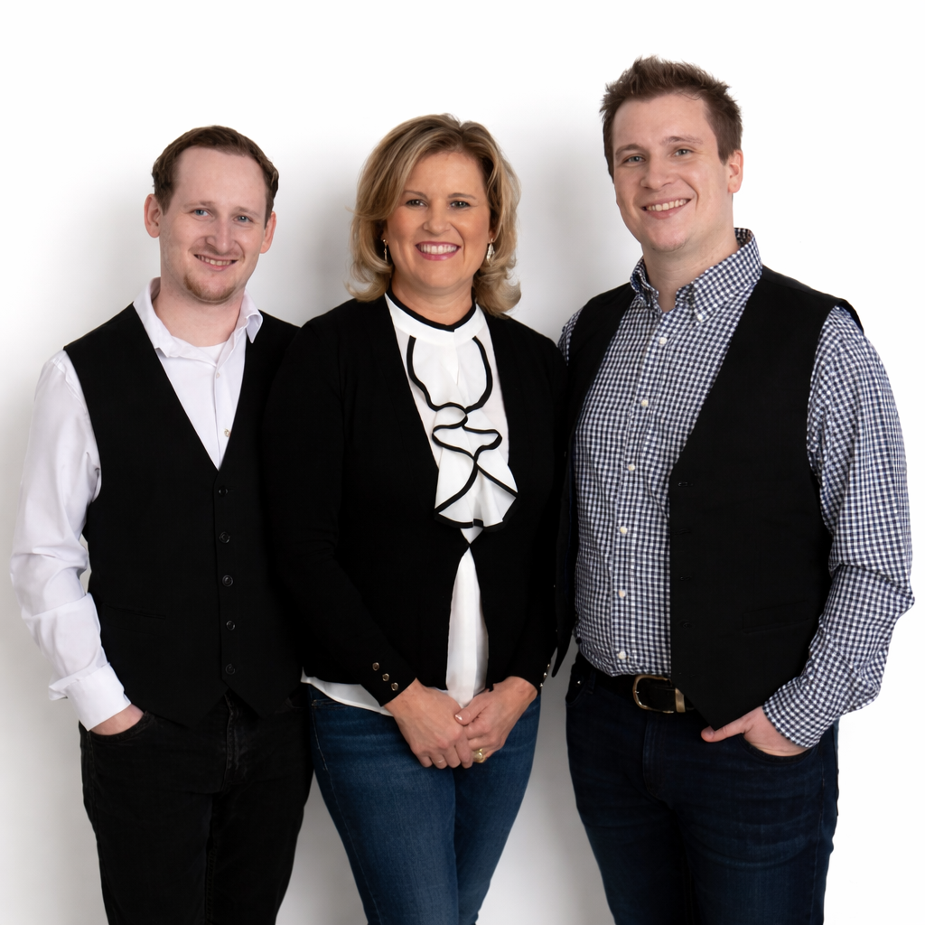 About Us 5 Gina Paeth and Sons Joshua and Joseph