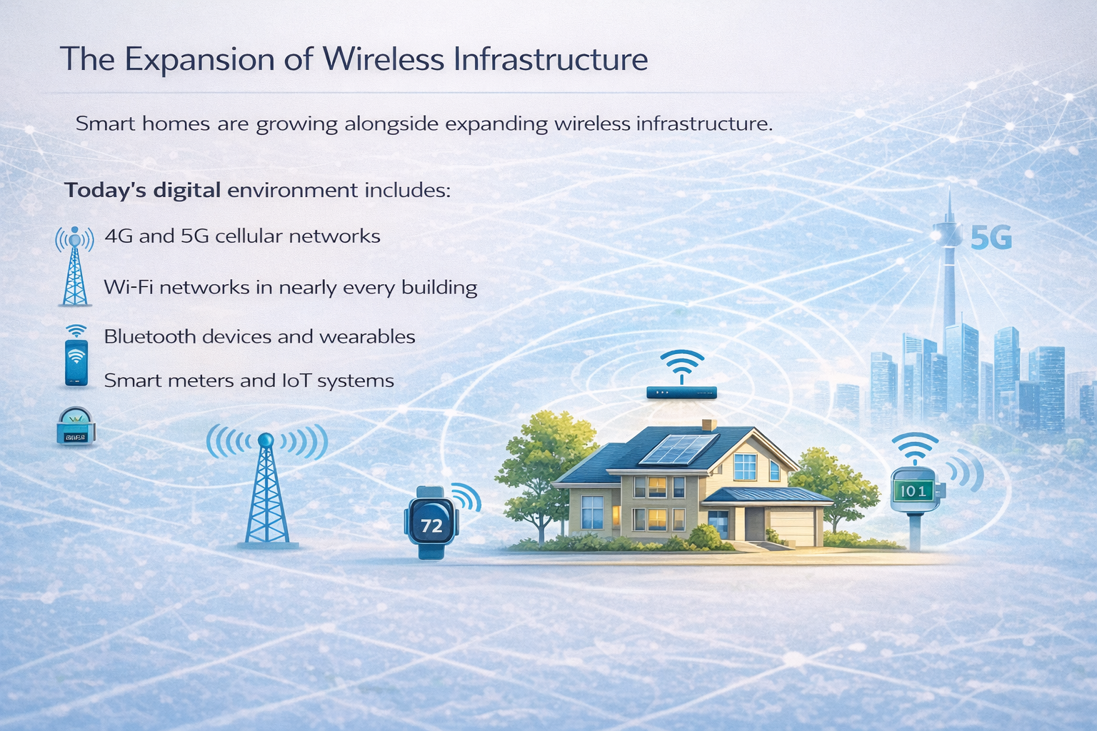 Expansion of wireless tech infrastructure