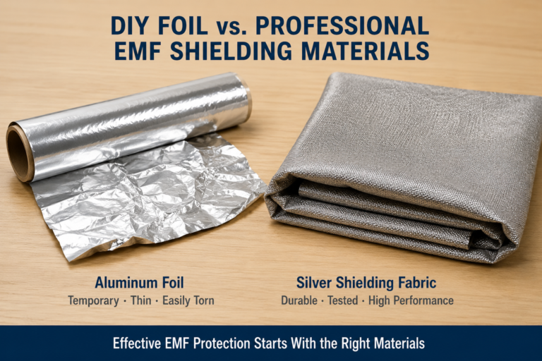 Does Aluminum Foil Block EMF? The Truth About DIY EMF Shielding 4 DIY Foil