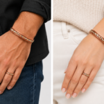 Trinity Braided Copper Bracelet and Ring Set
