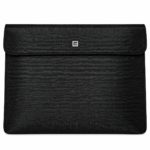 Military Grade Faraday Laptop Bag with Magnetic Closure | Redemption Shield Black military grade Faraday laptop bag with magnetic closure by Redemption Shield