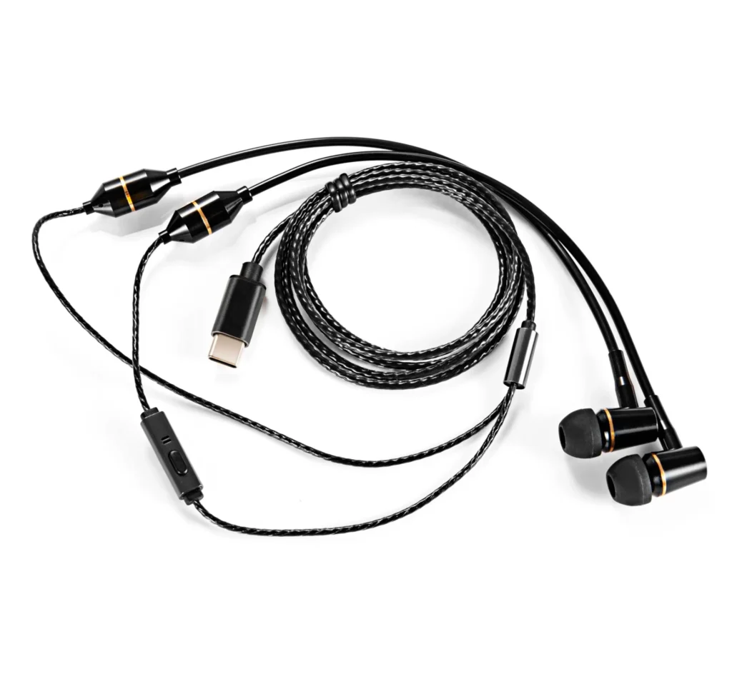 EMF Protection Air Tube Headset for iphone 15 | EMF Protection Air Tube Headset for iPhone 15 | Block Radiation.