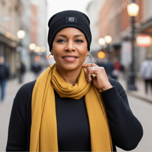 Shielding Silver Slouch Beanie Hat EMF Protection | 5G Protection | Frequency Hat | Silver Hat.