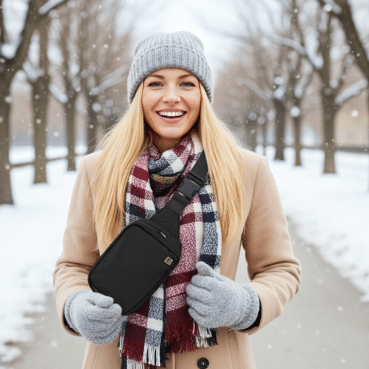 Military-Grade Faraday Lining Bag Fanny Pack | EMF Protection | 5G Protection | Waist Bag | Belly Bag.