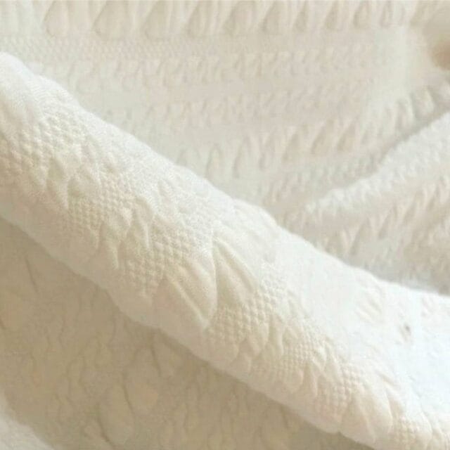 Shielding Blanket Silver White Cotton EMF Protection | EMF Blocking Blanket | Faraday Blanket | 5G Protection | Smart Meter.