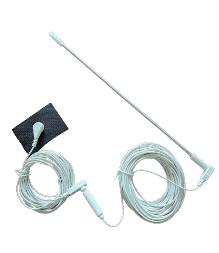 Grounding Rod 40ft White Cord Package with Snap Extension | Grounding Products | Earthing made Easy | Ground for Healing.